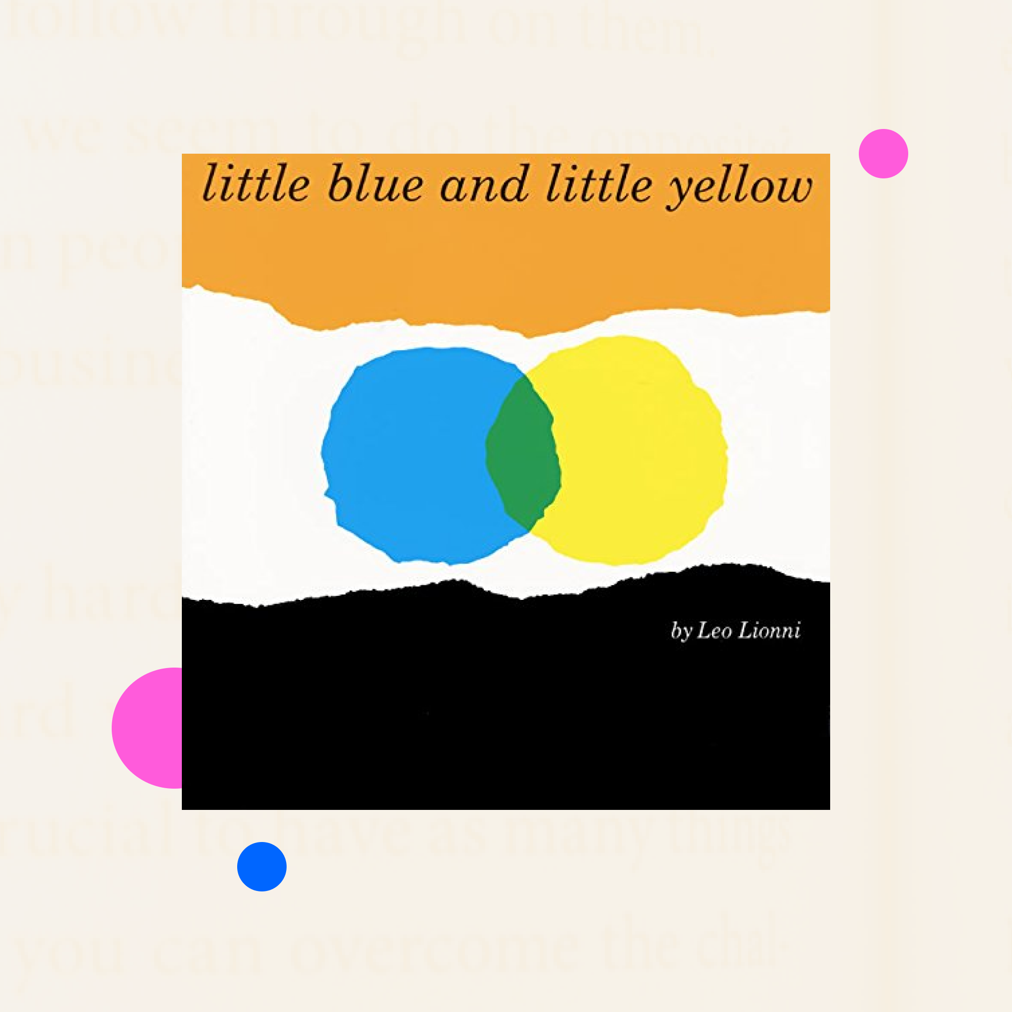 Little Blue and Little Yellow – Jot Bookshop