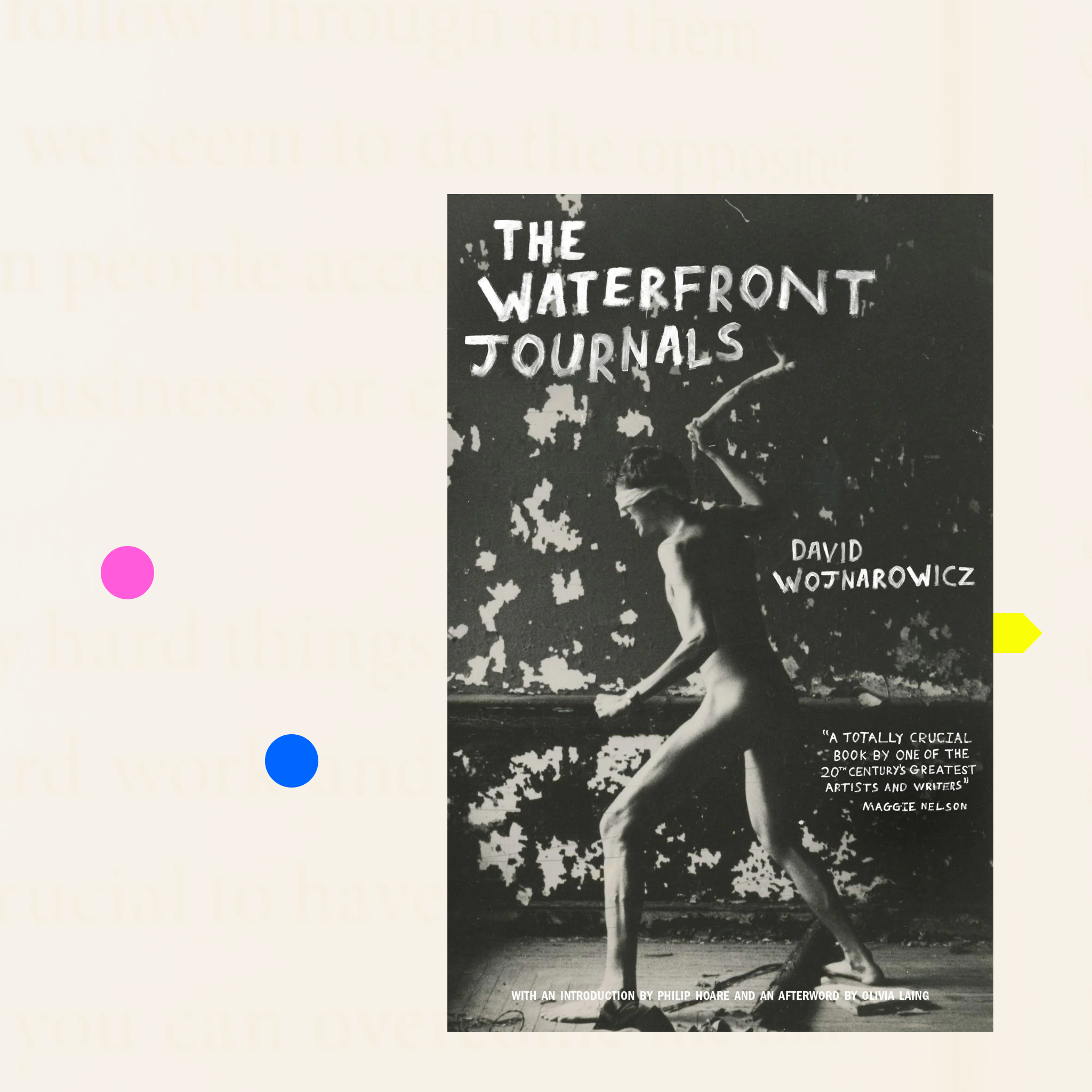 The Waterfront Journals