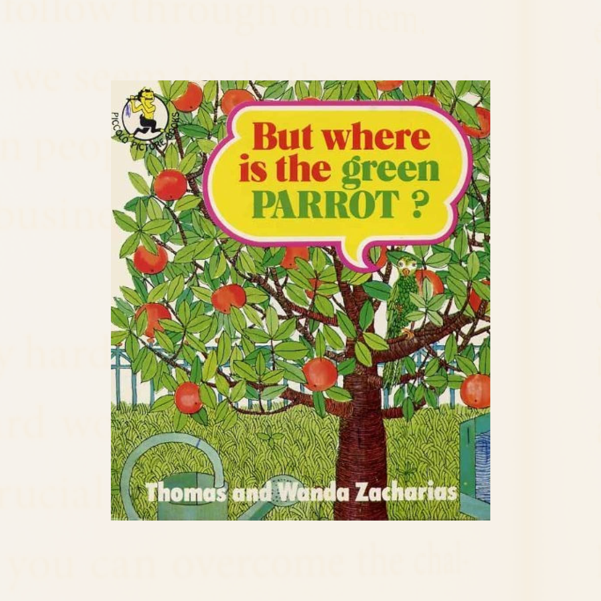 But Where is the Green Parrot? – Jot Bookshop
