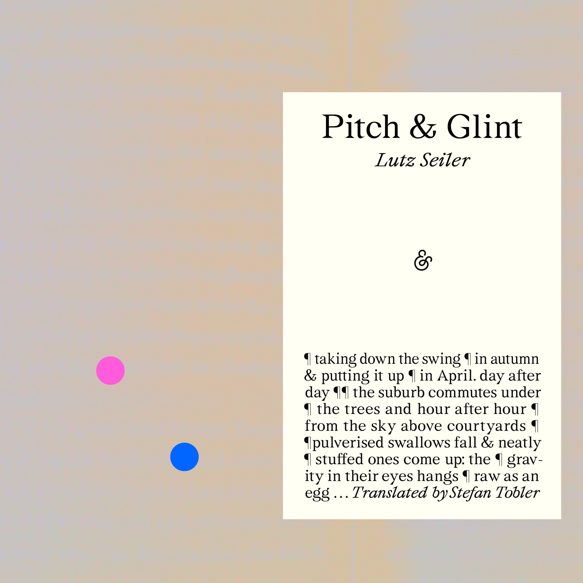 Pitch & Glint