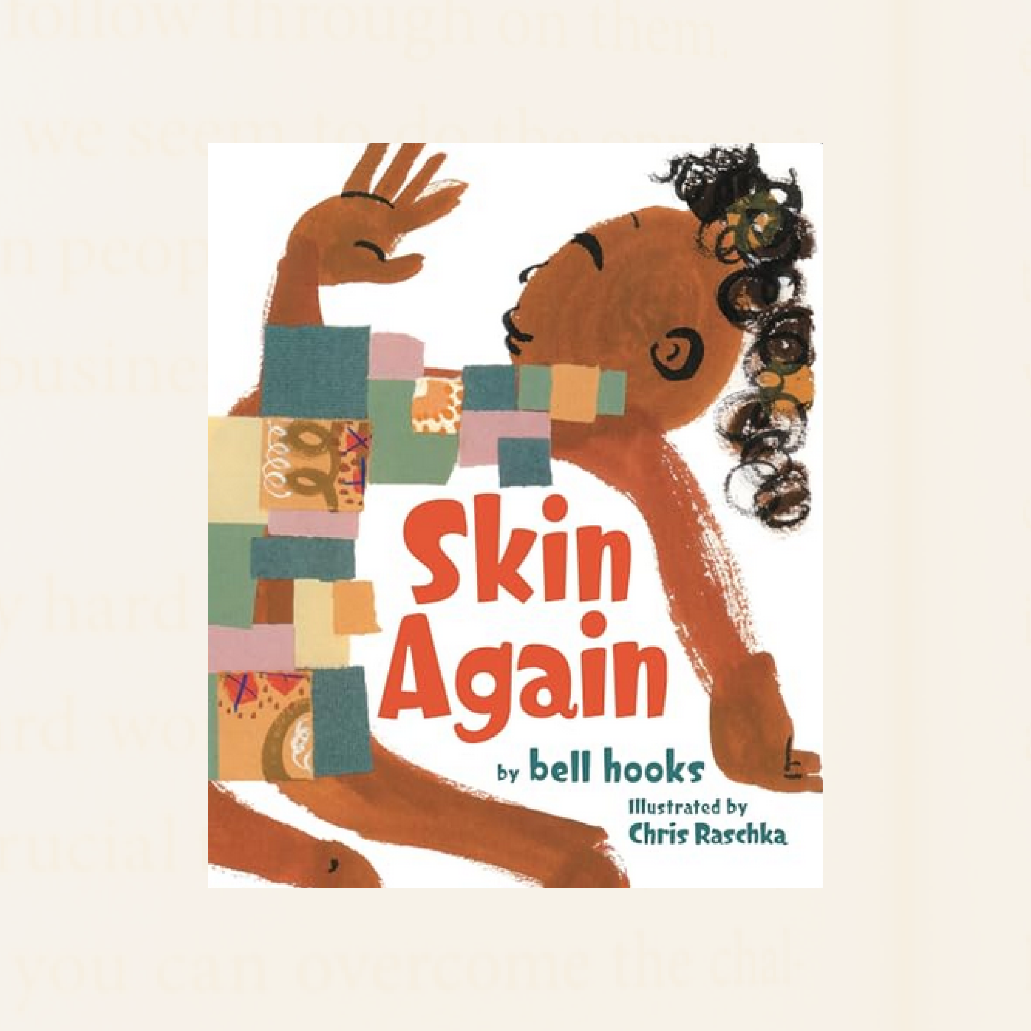 Skin Again book cover with illustration of black child